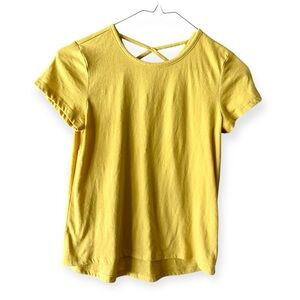 Old navy mustard yellow top
